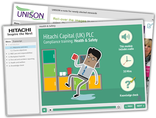 Articulate training graphic